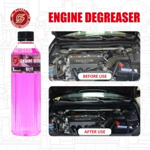 GL17 Quicky Cleaner & Wash Auto Parts Engine Sludge Remover with OEM ODM Support for Car Wash Duty