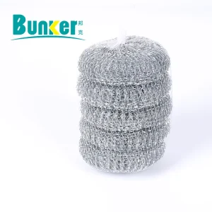 Galvanized Wire Mesh Scrubber Heavy Duty Wire Mesh Scrubber Economical Mesh Sponge