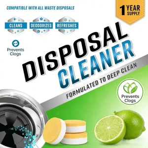 Garbage Disposal Cleaner Deodorizer Tablets Drain Pipe Clean Tablets