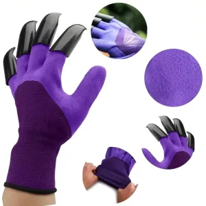 Garden ABS Gloves Ambidextrous Waterproof Anti Slip Durable Safety Protection for Planting and Digging