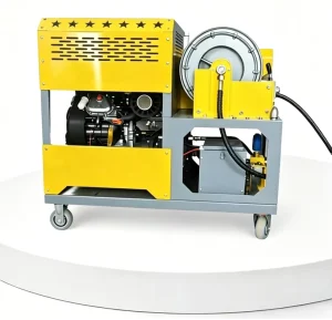 Gasoline Sewer Cleaning Machine 200bar High Pressure Pipe Jetter Self Powered Drain Cleaner for Remote Areas
