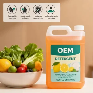 Gentle Foaming Dishwashing Liquid for Sensitive Skin and Tough Stains Dishwashing Liquid and Non Toxic Dishwashing Liquid