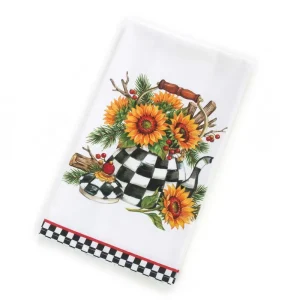 Gift Super Soft Custom Microfiber Lint Free Floral Kitchen Dish Decoration Kitchen Towel Large Napkin