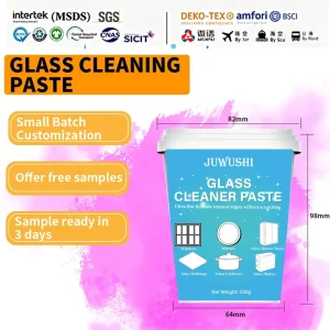 Glass Cleaning Paste and Industrial Degreaser Suitable for Commercial Kitchen Range Hoods and Restaurant Windows 500g