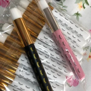 Glitter Eyelash Clean Foam Brush for Eyelash Extension Cleaning Brushes