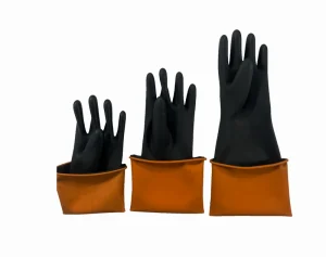 Gloves High quality and Reusable Long Sleeved Dish Washing Cleaning Household Latex black 180g 250g Black Custom Package Thick