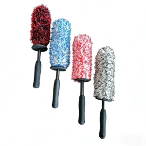 Grade PP Eco-Friendly Wheel Cleaning Brush with Nylon Bristles Multipurpose for Hard to Reach Spots Customized OEM Supported