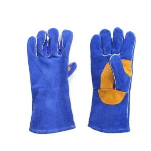 Grain Goatskin Leather Driver Heavy Duty Truck Driving Warehouse Gardening Farm Work Gloves Welding Glove