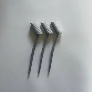 Green Grey PP Plastic Microfiber Manual Cleaning Brushes Handles Multi Functional Dishwashing Floor Cleaning