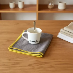 GreenFound Reusable Easy to Clean Good Water Absorption Quick Dry Solid Color Kitchen Microfiber Towels