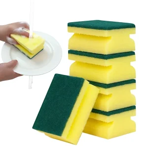 Grip Sponge Dishwashing Sponge Kitchen Household Cleaning Sponge Scouring Pad