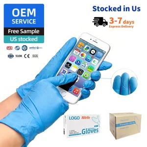 Guantes Superior Terrain Gloveon Household Loose Safety Soft Mixed Medical Nitrile Powder Free Disposable Gloves