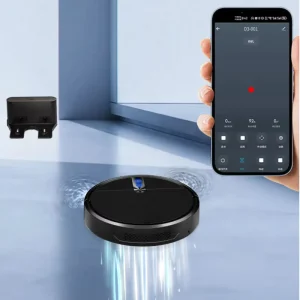 Gyroscope Robot Vacuum Cleaner App Control Wet Dry Floor Sweeping Mopping Household