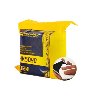 HK5090 10x10cm Dust Free Cloth Soft Cleanroom Wiper Microfiber Wipe Non dust Fabric Clean LCD Repair Cloth for Phone