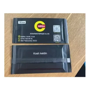 Hand and Face Wet Cleansing Non-Woven 1-Ply 19x20cm Wipes Without Wet Chemicals for Women Restaurant Hotel Shop Use