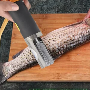 Handheld Electrical Fish Skin Brush Fast Scaler Scraping Scales Machine