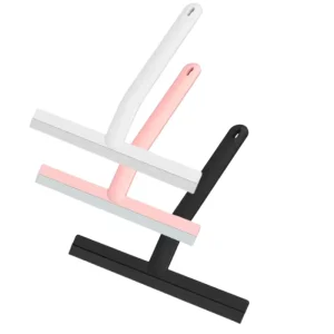 Handle Window Cleaner Squeegee Double side Clean Brush Mop 360 Rotatable Glass Wiper Scraper Cleaning Tool