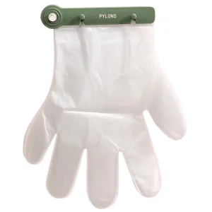 Hanging Food Grade Plastic Gloves PE Disposable Gloves for Kitchen Restaurant