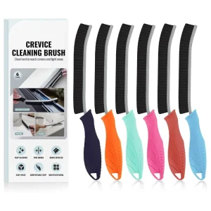 Hard Bristle Eco-Friendly Durable Handheld Crevice Cleaner Brush Plastic Grout Scrub for House Cleaning