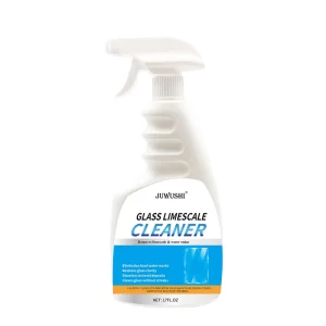 Heavy Duty Bathroom Glass Scale Remover Spray Fast Acting Shower Door Descaler for Hard Water Stains 500ml