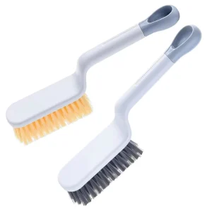 Heavy Duty Cleaning Brushes with Handle Shower Scrubber for Cleaning Bathroom Tub Kitchen Multi Purpose Brush