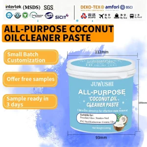 Heavy Duty Coconut Oil Cleaning Paste Is Suitable for the Bottoms of Stainless Steel Cookware in Kitchens 1000g
