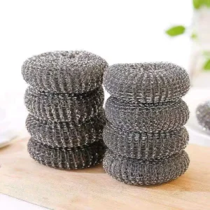 Heavy Duty Galvanized Steel Wool Scouring Pads Brushes Eco Friendly Design Strong Cleaning Ability ISO Certified for Cleaning