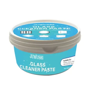 Heavy Duty Glass Cleaning Cream Multi Purpose Window Shower Door Polish Paste Streak Free Glass Care 280g