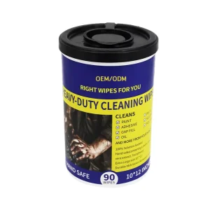 Heavy Duty Industrial Cleaning Wipes Mechanic Garage Degreasing Wipes Multi Surface Hand Cleaning Wipes in Bucket