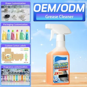 Heavy Duty Liquid Degreaser for Kitchen Oil Stain Grease Removal Multipurpose Stove Range Hood Cleaner Grease Cleaning Products