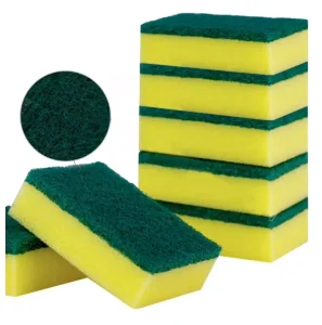 Heavy Duty Non Scratch Washing Sponge Kitchen Cleaning Sponges Scouring Pads