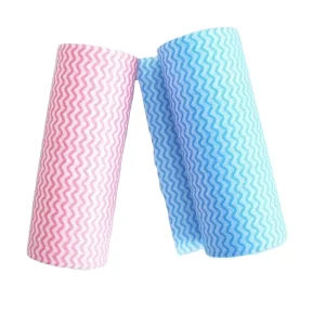 Heavy Duty Reusable Kitchen Towels Disposable Cleaning Dish Cloth Rolls for Kitchen Household Cleaning