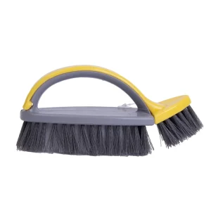 Heavy Duty Scrub Brushes for Cleaning with Stiff Bristles(grey)