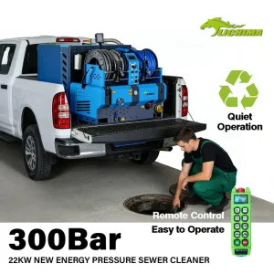 Hidrolavadora Industrial Grade Drain Cleaning Machine Electric High Water Pressure Washer With Tank