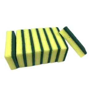 High Absorption Rectangle Dishwashing Scrub Sponge Scouring Pad Kitchen Cleaning Scourer