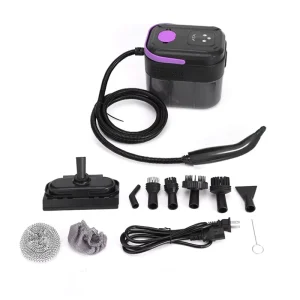 High Capacity 1400ml Water Tank Handheld Steam Cleaning Machine Portable High Temp Steam Cleaner for Kitchen Hood Household