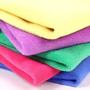 High Density Microfiber Cleaning Towel Super Absorbent Oil Resistant Kitchen Cloth