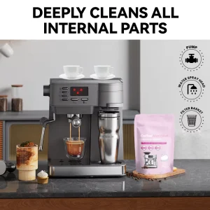 High Efficiency Eco Friendly Coffee Machine Cleaner Tablets Food Grade Ingredients Fast Dissolving Formula for Automatic