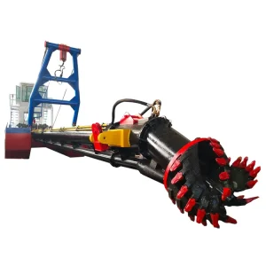 High Efficiency Sand Suction Desilting Dredger Cutter Suction Dredger Made in China