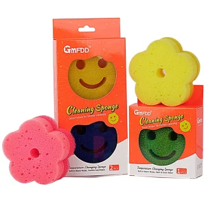 High Foam Scrub Dad Sponge Dish Washing Multi Function Kitchen Cleaning Sponges Colorful Dishwashing Sponge
