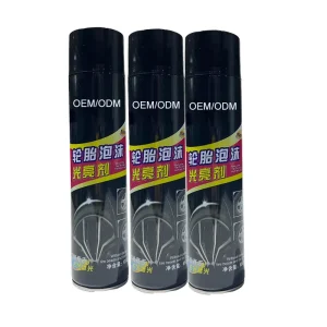 High Gloss Tire Shine Care Products Car Wash Tire Cleaner Fast Cleaning Dry