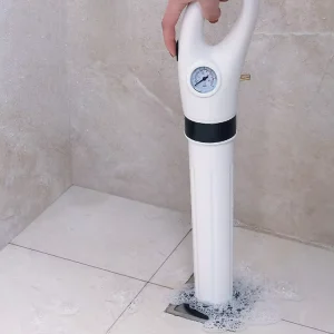 High Pressure Drain Cleaner Manual Pneumatic Dredge Tools Sewer Dredge Clogged Remover
