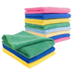 High Quality 40X40 Microfiber Car Wash Towel Manufacture Microfiber Cleaning Cloth