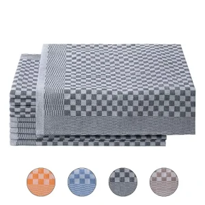 High Quality Absorbent Cotton Yarn Dyed Striped Kitchen Tea Dish Towels Set