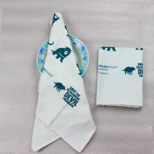 High Quality Custom Logo Low MOQ Custom Digital Printed 100% Organic Cotton Quick Dry Dish Towel Kitchen Tea Towels