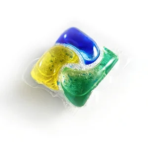 High Quality Disposable Eco Friendly Dishwasher Detergent Pods Oil Stain Removal White