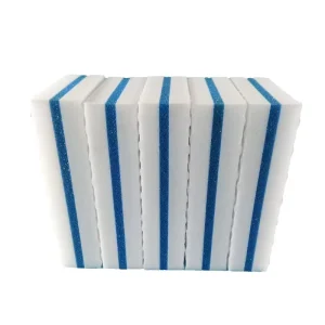 High Quality Double-sided 3 Layer Heavy Duty Cleaning Dish Household Cleaning Sponge