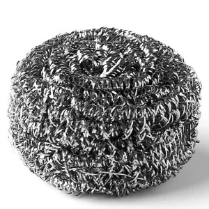 High Quality Eco friendly Kitchen Cleaning Stainless Steel Iron Sponge Scrubber