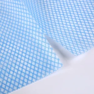 High Quality Eco-friendly and Economical Highly Efficient Blue Gentle Disposable Viscose Cleaning Cloths