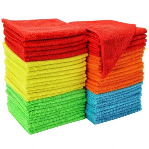 High Quality Edgeless Microfiber Cloth Towel for Car Kitchen Cleaning Customizable Microfiber Cleaning Cloths Hand Wash Usage